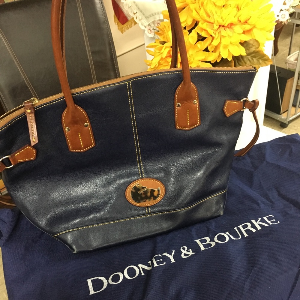 Blue Dooney & Bourke Medium Champosa Handbag